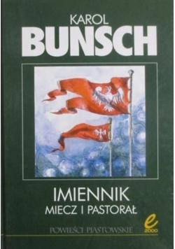 Imiennik miecz i pastorał