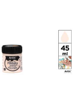 Farba do szkła i ceramiki cielista 45ml (6szt)