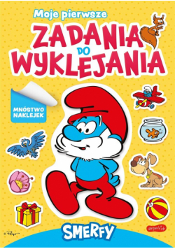 Smerfy. Moje pierwsze zadania do wyklejania