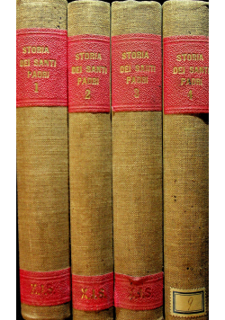 Storia dei Santi Padri 4 tomy około 1877 r.