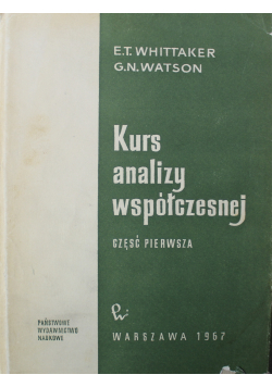 Kurs analizy współczesnej Część 1