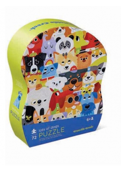 Puzzle 72 el. - Psy niezliczona ilość