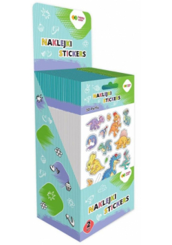 Display naklejki 3D Puffy 2kids 50 sztuk Happy Color