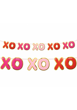 Girlanda papierowa XOXO 200cm