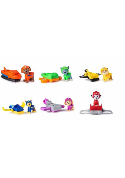 Psi Patrol: Figurki Action Pup mix