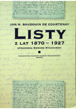 Listy z lat 1870 1927