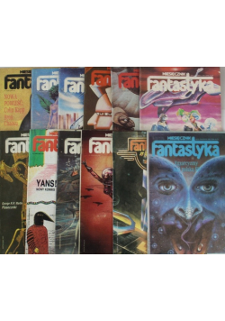 Miesięcznik fantastyka Nr 1 do 12 / 86