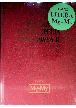 Wielka Encyklopedia Jana Pawła II Tom 20 Mę - My