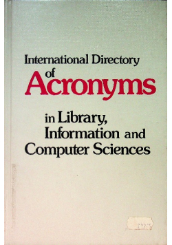 International directory of acronyms in library