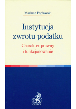 Instytucja zwrotu podatku