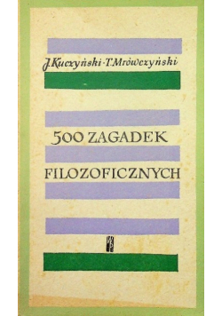 500 zagadek filozoficznych
