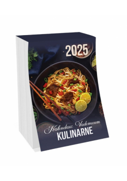 Kalendarz 2025 zdzierak Vademecum kulinarne