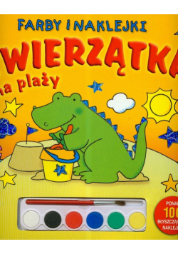 Farby i naklejki Zwierzątka na plaży
