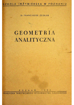 Geometria analityczna