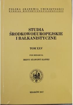 Studia Środkowoeuropejskie i Bałkanistyczne