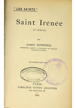 Saint Irenee 1904 r.