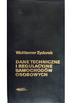 Dane techniczne i regulacyjne samochodów osobowych