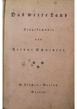 Das meite Land 1920r