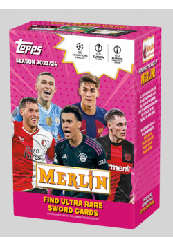 Topps 2023/24 UCC Merlin Value box