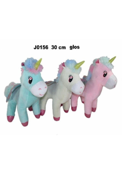 Jednorożec z głosem 30cm MIX