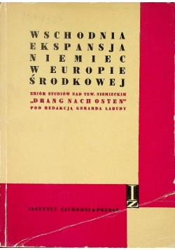 Wschodnia ekspansja Niemiec w Europie Środkowej