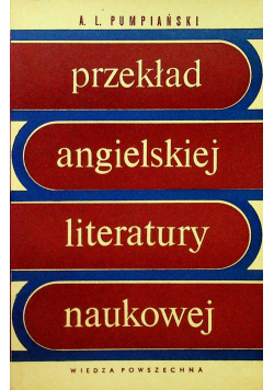 Przekład angielskiej literatury naukowej