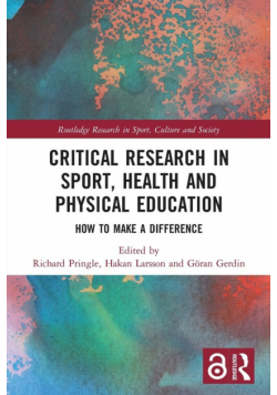 Critical Research in Sport, Health and Physical Education