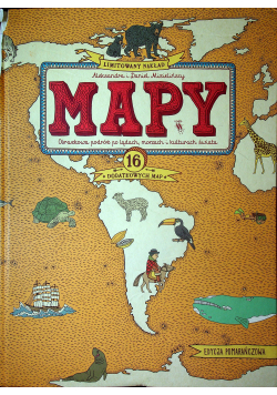Mapy obrazkowa podróż po lądach morzach i kulturach świata edycja pomarańczowa