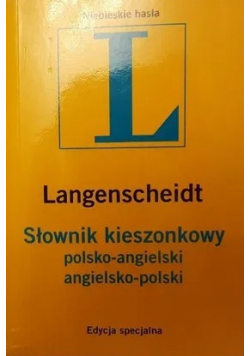 Słownik kieszonkowy polsko angielski angielsko polski