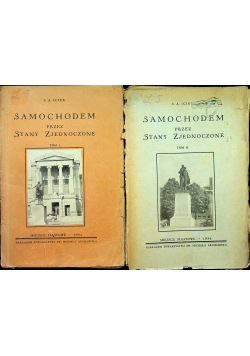 Samochodem przez Stany Zjednoczone 2 tomy 1934 r