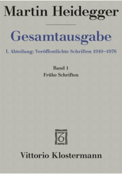 Gesamtausgabe Band 1
