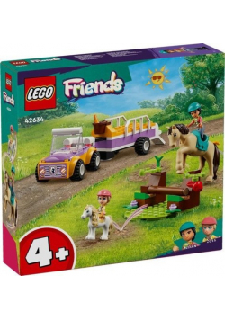 LEGO FRIENDS Przyczepka dla konia i kucyka