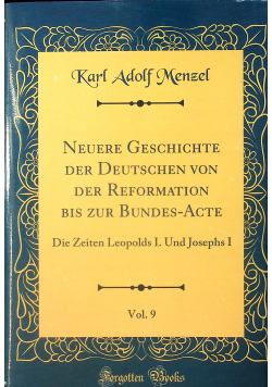 Neuere Geschichte der Deutschen Volume 9 reprint z 1841 r.