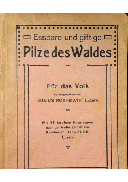 Pilze des Waldes Fur das Volk 1909 r.