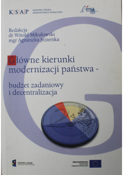 Główne kierunki modernizacji państwa