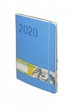 Kalendarz 2020 Impresja B5 Niebieski TDW ANTRA
