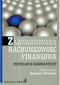 Zaawansowana rachunkowość finansowa