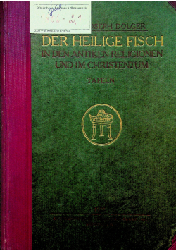 Der Heilige fisch 1922 r.