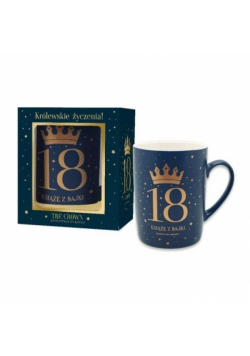 Kubek The Crown-18M granatowy