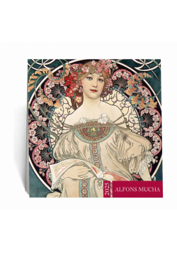 Kalendarz 2025 ścienny Alfons Mucha