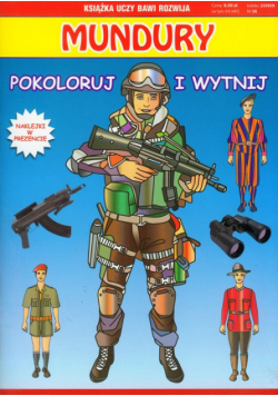 Mundury pokoloruj i wytnij