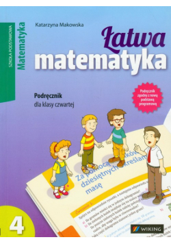 G. - Łatwa matematyka 4 podręcznik