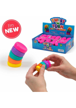 Tęczowy fidget Twist n Turn