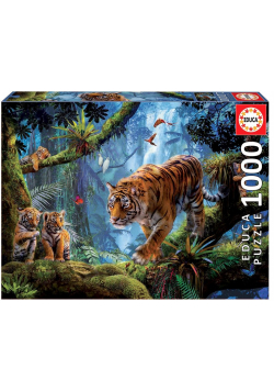 Puzzle 1000 Tygrysy na drzewie G3