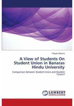 A View of Students on Student Union in Banaras Hindu University