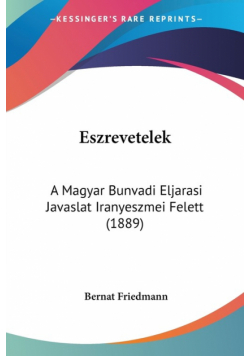 Eszrevetelek