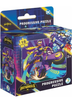 Puzzle 16 Batwheels. Motocykl Batgirl Bibi