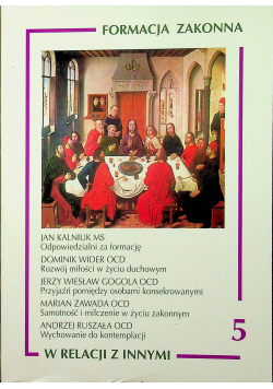Formacja zakonna w relacji z innymi 5