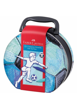 Flamastry Connector 33 kolory walizka football