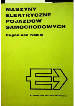 Maszyny elektryczne pojazdów samochodowych